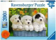 Ravensburger 200 Piece Jigsaw Puzzle - Cuddly Puppies