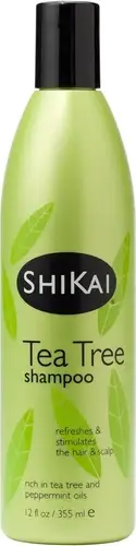ShiKai Tea Tree Oil Shampoo 12 Fl Oz Plant Based Healthy Scalp Cleanser