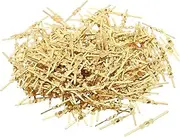 uxcell Chandelier Connector Clip, 500 Pack 25mm/1" Length Chandelier Bowtie Pin Replacement for Fastening Crystals Lamp Ceiling Light Parts, Golden