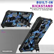 Phone Case For Samsung Galaxy S24 S23 S22 S21 Plus Ultra A54 A34 A14 A73 A53 A33 Note 20 Ultra A42 S25 Ultra Heavy Duty Full Body Protective Kickstand Military