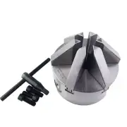 Mini Lathe Chuck 6 Jaw K13-100 Self-Centering Scroll 100mm Durable Supplies