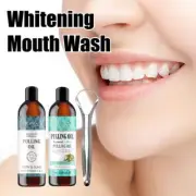 Coconut Oil Pulling with Coconut Oil & Peppermint Oil for Oral-Care Mouthwash~