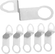 CORHAD Metal Wall Clock Hanging Hooks 6pcs Quartz Clock Parts Kit Replacement Bracket Office Home