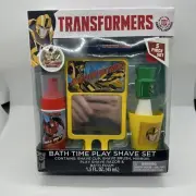 Transformers Robots In Disguise Bath Time Play Shave Set For Kids With Mirror