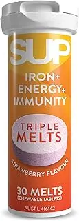 SUP Supplements Iron + Energy + Immunity 30 Melt Tablets