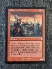 Dwarven Recruiter - LP - Odyssey - MTG Magic The Gathering