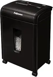 [Fellowes] Powershred 62MC 10-Sheet Micro-Cut Paper and Credit Card Shredder with SafetyLock (4685101)