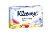 Kleenex Everyday On The Go Facial Tissues 60 Pack