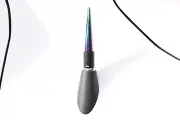 TRUE SPIKE CUSTOM SHORT 4" SPIKED SCREW IN ANTENNA NEOCHROME FOR MINI COOPER