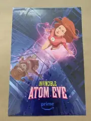Invincible Atom Eve SDCC 2023 Embossed Poster 12x17 Skybound Amazon