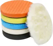 Buffing Polishing Pads, 6Pcs Car Buffer Polisher, Polishing and Waxing