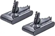 Li-ion Battery .Compatible for Dyson V11 Fluffy SV14 V11 Absolute Extra V11 Absolute V11 Animal. 970145-02(2 pcs 6Ah Battery)