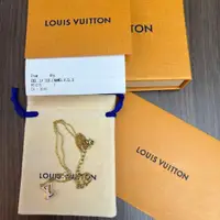 在飛比找蝦皮購物優惠-LOUIS VUITTON 路易威登 項鍊 enamel 標