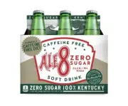 Ale-8-One Zero “Original Soft Drink" 6 pack glass bottles + Free Gift! From KY!