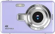 WAZIJ CCD Digital Camera Students Introduction to Digital Campus Retro Pocket Card Digital -Color Without Memory Card