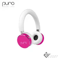 在飛比找PChome24h購物優惠-Puro BT2200s 無線兒童耳機-粉紅色