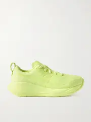 [Asics] Asics - Gel-cumulus 27 Rubber-trimmed Mesh Sneakers - Pastel yellow - UK 7 UK 7 Yellow