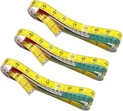 HYTROVE 3Pcs Portable Tape Measure Set High Precision Flexible Ruler for Sewing Home and Outdoor Use Durable and Measuring Tool Present for Tailors