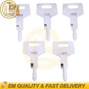 5X Keys H806 for Takeuchi Hitachi Case New Holland Excavator Gehl 17001-00019