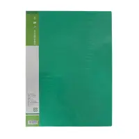 在飛比找家樂福線上購物網優惠-高級40頁資料冊(1入)-綠色