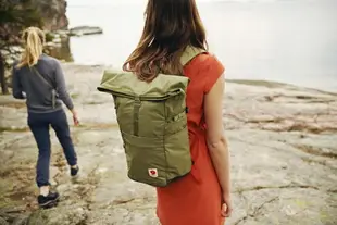 Fjallraven 北極狐 High Coast Foldsack 24L 後背包/休閒背包/日用包 23222 550 黑色