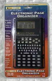Day-Timer Electronic Page Organizer Slim 48K Data Pad Brand New Old Stock Sealed