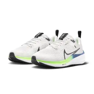 【NIKE 耐吉】Air Zoom Pegasus 40 GS 女鞋 大童 白彩色 慢跑 訓練 運動 慢跑鞋 DX2498-006