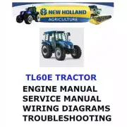 NEW HOLLAND TL60E TRACTOR MANUAL SHOP SERVICE REPAIR PDF