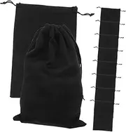 Generic 10 Pcs Drawstring Ski Goggle Bags Lightweight Protection Pouches for Snow Goggles Sunglasses and Ski Masks Scratch Resistant Storage Sleeves