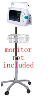 Rolling stand for DATEX OHMEDA S5 LIGHT PATIENT monitor new (small wheel )