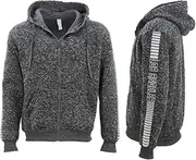 [FIL] Adult Unisex Hoodie Zip Up Hooded Top Sweater Pockets Marle - Los Angeles