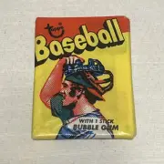 1973 Topps Baseball UNOPENED WAX PACK Sealed Nos Vintage