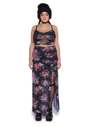 [Current Mood] Plus Beyond The Garden Maxi Skirt Set