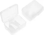 2pcs Expansion Fixator Nose Brace Retainers Nose Protector Face Muscle Exerciser Sleep Clips Snoring Nose Breathing Inserts Snore Clips for Nose Transparent