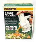 BRAND NEW IN SEALED BOX PRESTO SALAD SHOOTER #02910 ELECTRIC SLICER SHREDDER