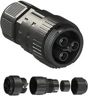Power Connector Socket AC 3-Pin for APSystems EZ1 EZ1-M Solar AC Plug WiFi Micro Inverter Connector for Micro Inverter