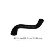 Superspares Upper Radiator Hose for Renault R12 R12 1.3L 4 cyl OHV 8V Carb