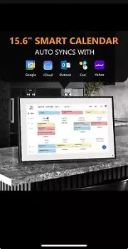 Digital Calendar, Kaclendar 15.6 Inch Electronic Calendar&Chore Chart, Smart ...