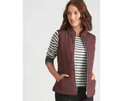 KATIES - Womens Vest - Puffer Vest - Red