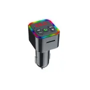 Truck Car Bluetooth MP3 Player TF Card U Disk Music w/Light FM Cigarette Lighter