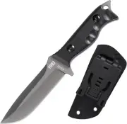 Fixed Blade Knife with Adjustable Kydex Sheath EDC Knife