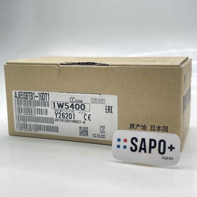 Mitsubishi Electric AJ65SBTB1-16DT1 2018 Box dirty CC-Link remote I/O unit new