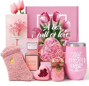 Gifts Basket for Women, Gifts for Mom from Son Daughter, Gifts for Mom, Wife, Girlfriend, Sister, Her, Birthday Gifts for Women, Spa Basket Set for Mother