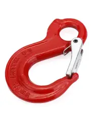 Clevis Slip Hook G80 Eye Hoist Sling Hook, 1.2 Tons Break Point 4,500 Lbs Forged
