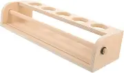 DOITOOL Roll Wooden Easel Stand for Painting Space Saving Drawing Paper Holder Sturdy Desktop Art Easel for Creative Projects Classroom Playroom Use
