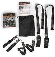 Suspension Trainer for Full Body Workouts. Home Gym Fitness Equipment with Adjustable Straps. Strength Training, Core Exercises, and Resistance Workouts. Portable Gym Accessories