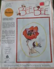 Bumble Bee Bee Crewel Embroidery Kit Dino Kotopoulis Art Critter