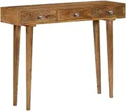 Console Table Solid Mango Wood 102x30x79 cm Dining Buffet