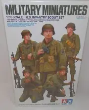 Tamiya Miniatures 1:35 US Infantry Scout Set (5 figures) #35379 NIB