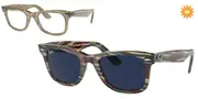 Ray-Ban RB2140 Wayfarer 1387GG Men's Glasses Clear Size 50 - Private Health Rebate - Blue Light Block Available